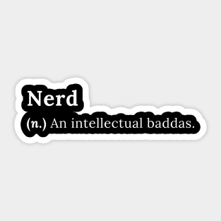 Nerd Sticker